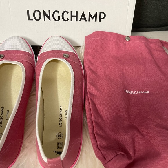 Longchamp Pink Sneakers - Picture 3 of 3